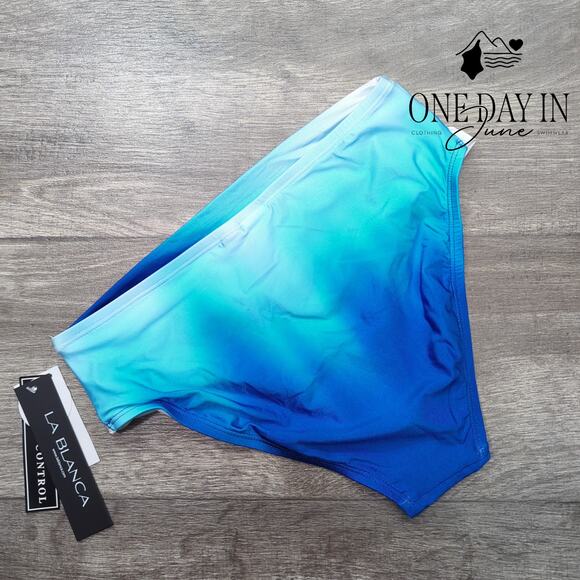 La Blanca Tummy Control Bikini Bottom Size 4 - Picture 7 of 7